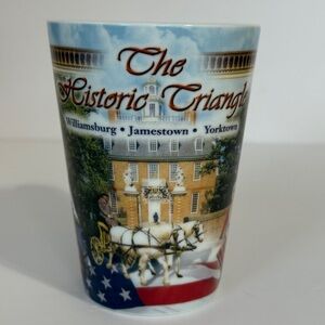 The Historic Triangle Williamsburg Jamestown Yorktown American Pride Mug